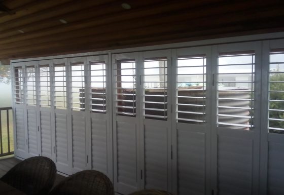 Bi Fold Aluminium Shutters